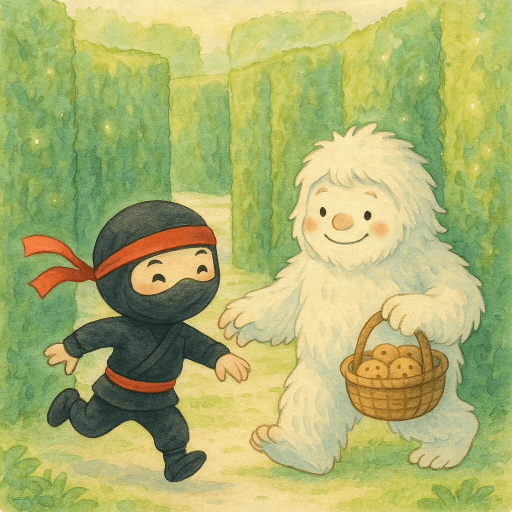 Liam le Ninja et Yuki le Yéti