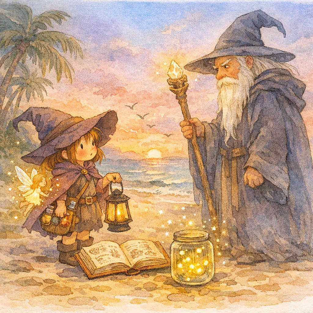 Tiny and the Island Fireflies