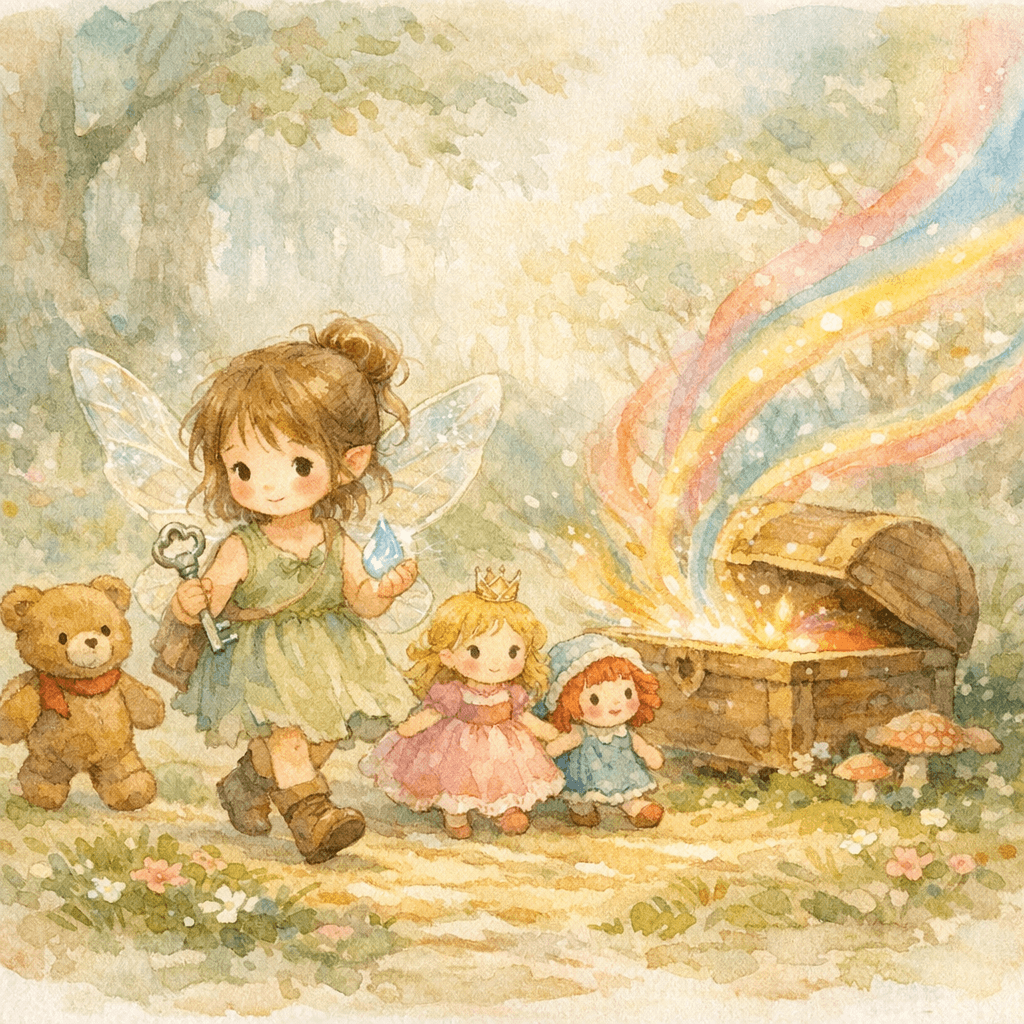 Gracie and the Jar of Forest Colors