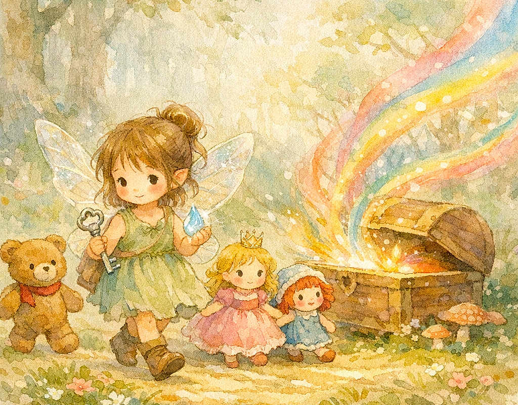 Gracie and the Jar of Forest Colors