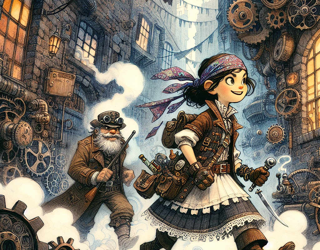 The Lost Relic of Steampunk City