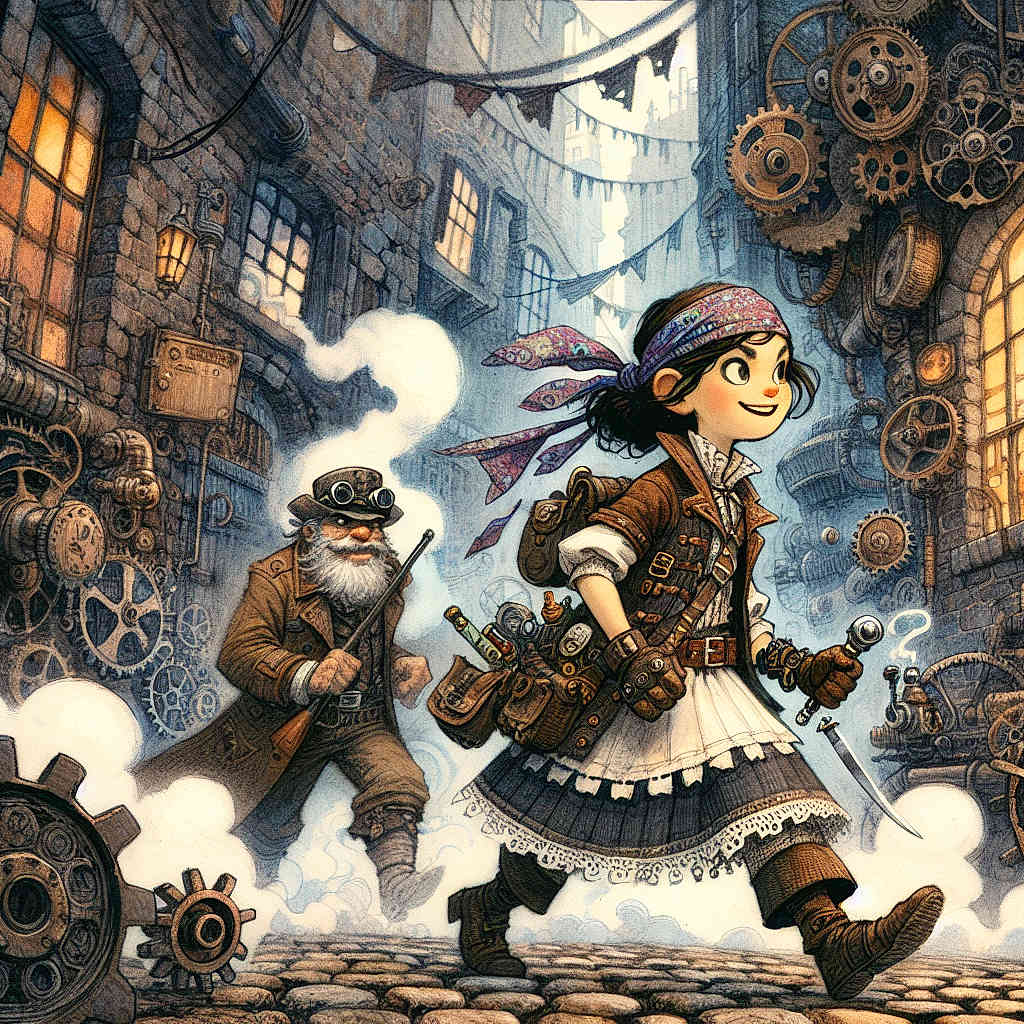 The Lost Relic of Steampunk City