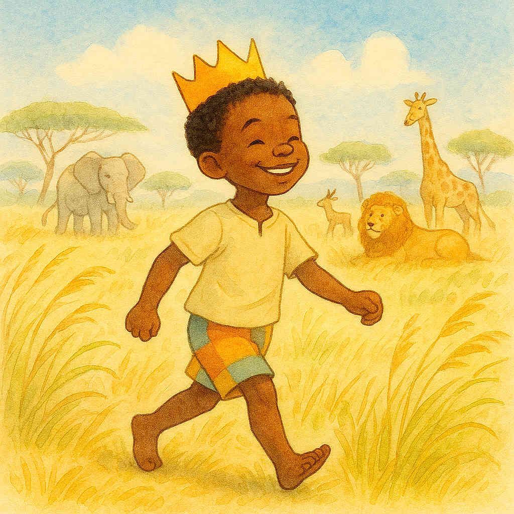 Le petit prince de la savane