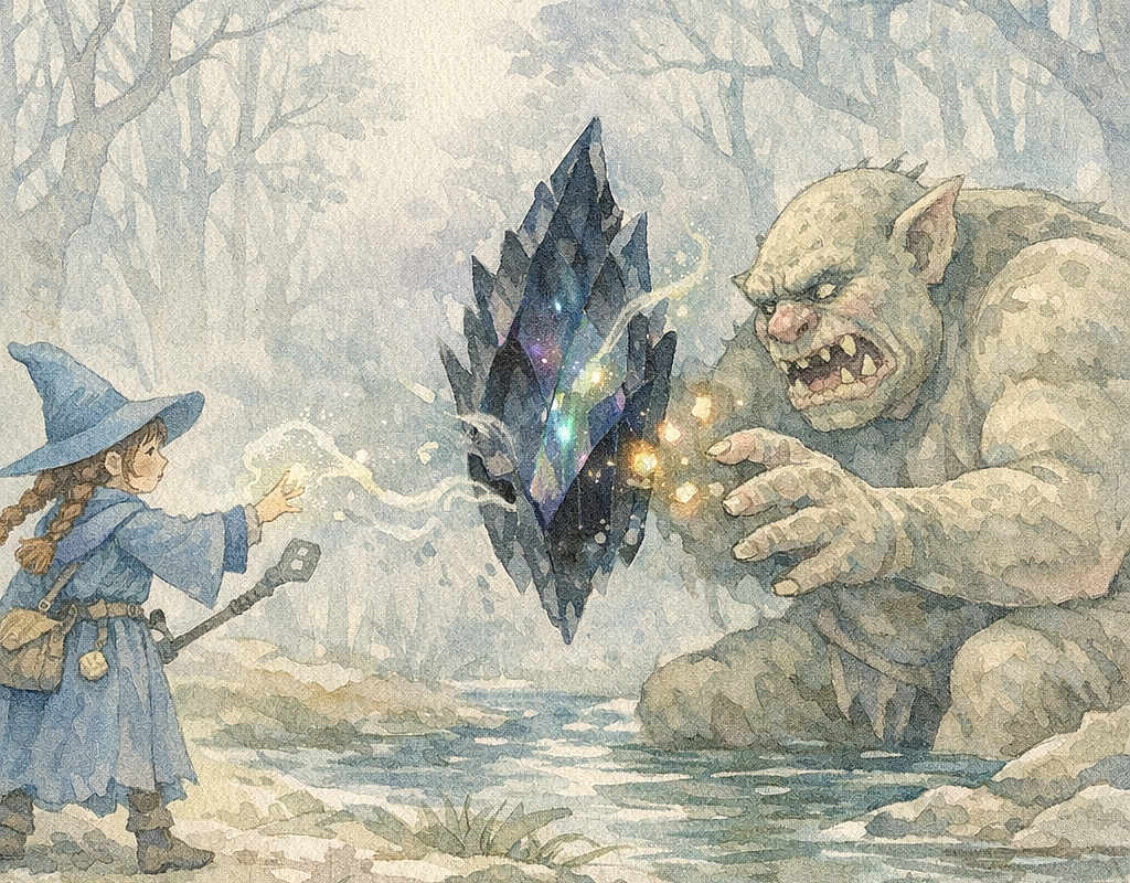 Sir Landen and the Cursed Mirror of Hollow Creek