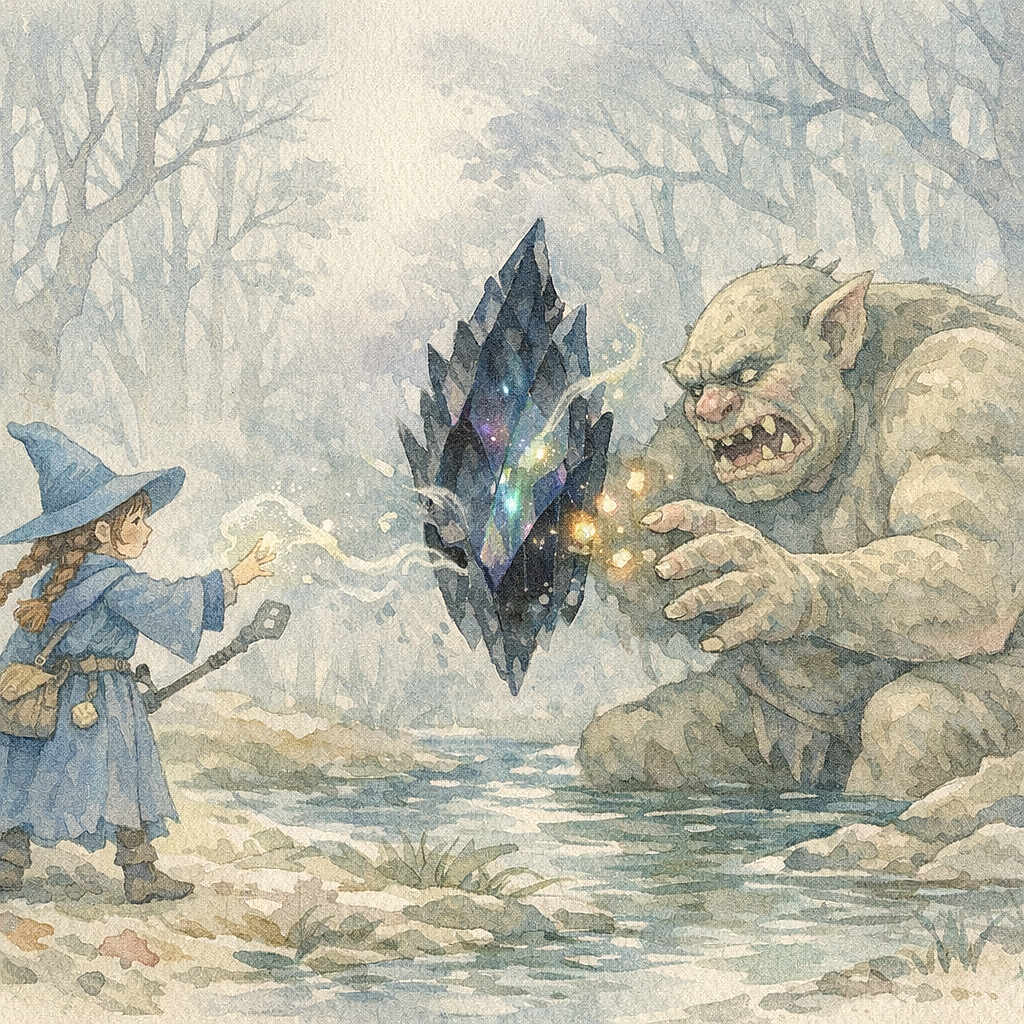 Sir Landen and the Cursed Mirror of Hollow Creek