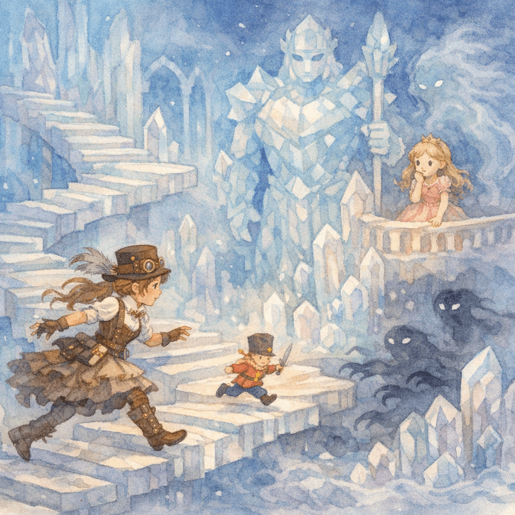 Madame Bb and the Toy in the Crystal Spire