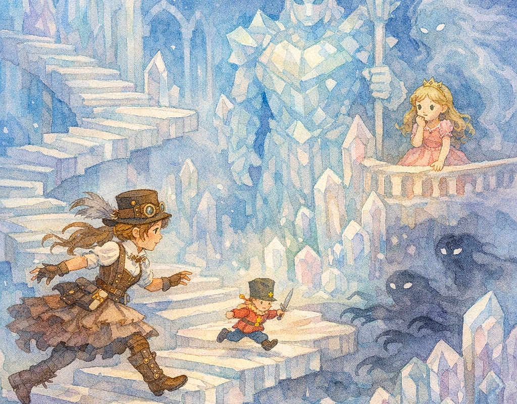 Madame Bb and the Toy in the Crystal Spire