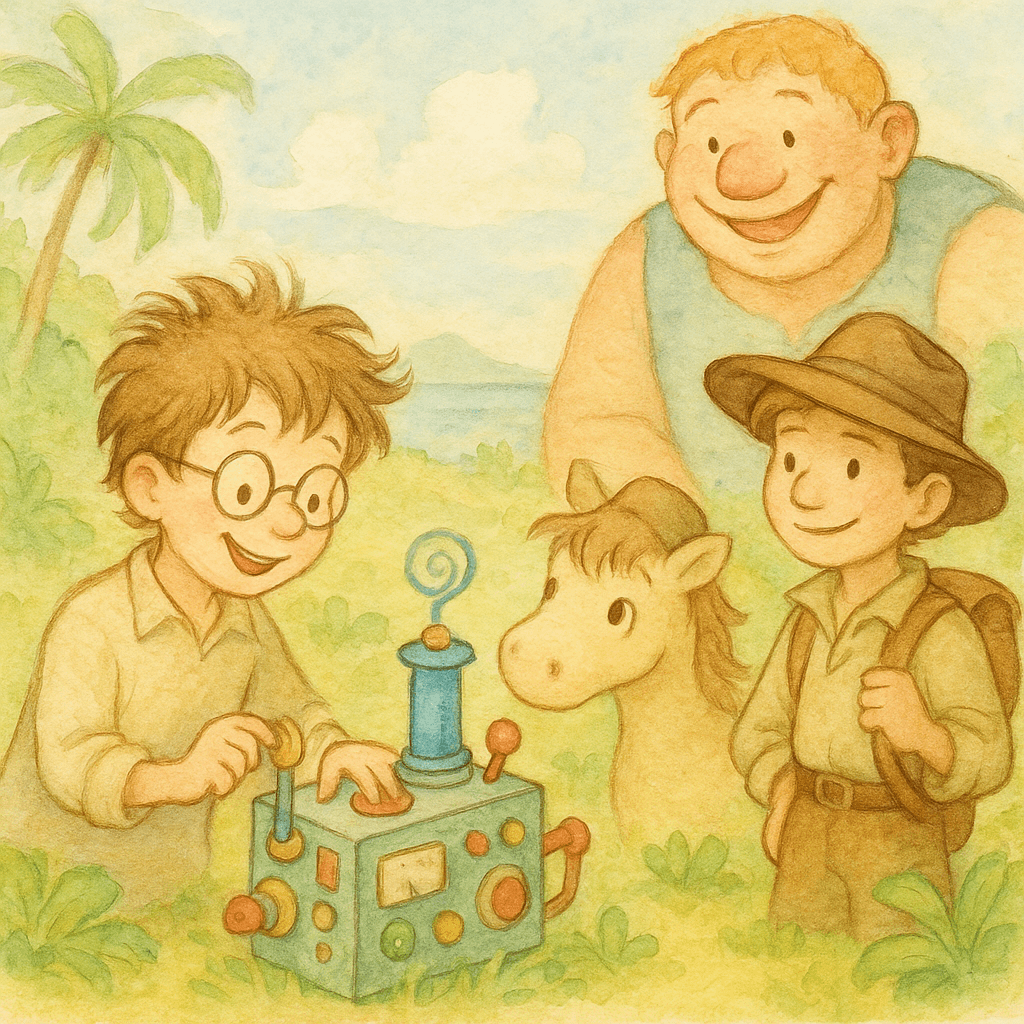 Kemys l'inventeur de l'île magique