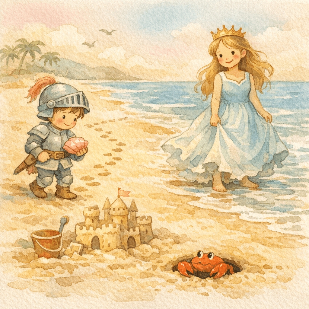 Knight CJ and the Queen’s Lost Seashell