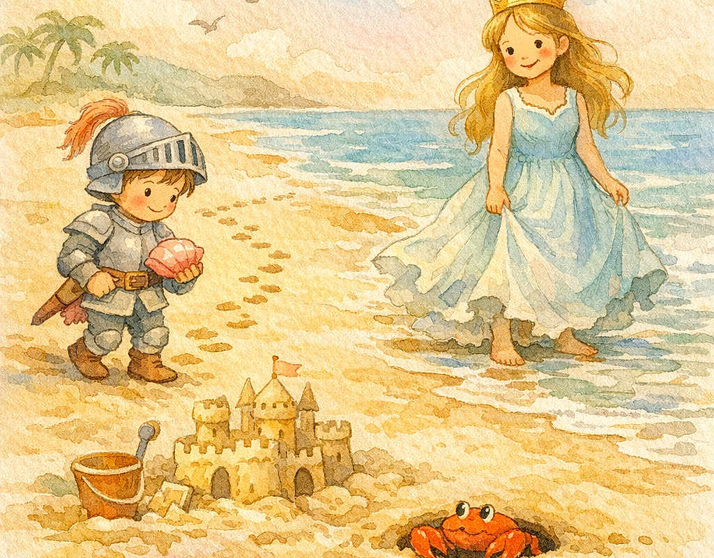 Knight CJ and the Queen’s Lost Seashell