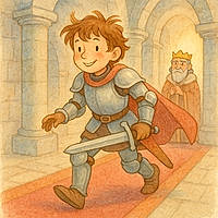 Brave Landon and the Lost Crown