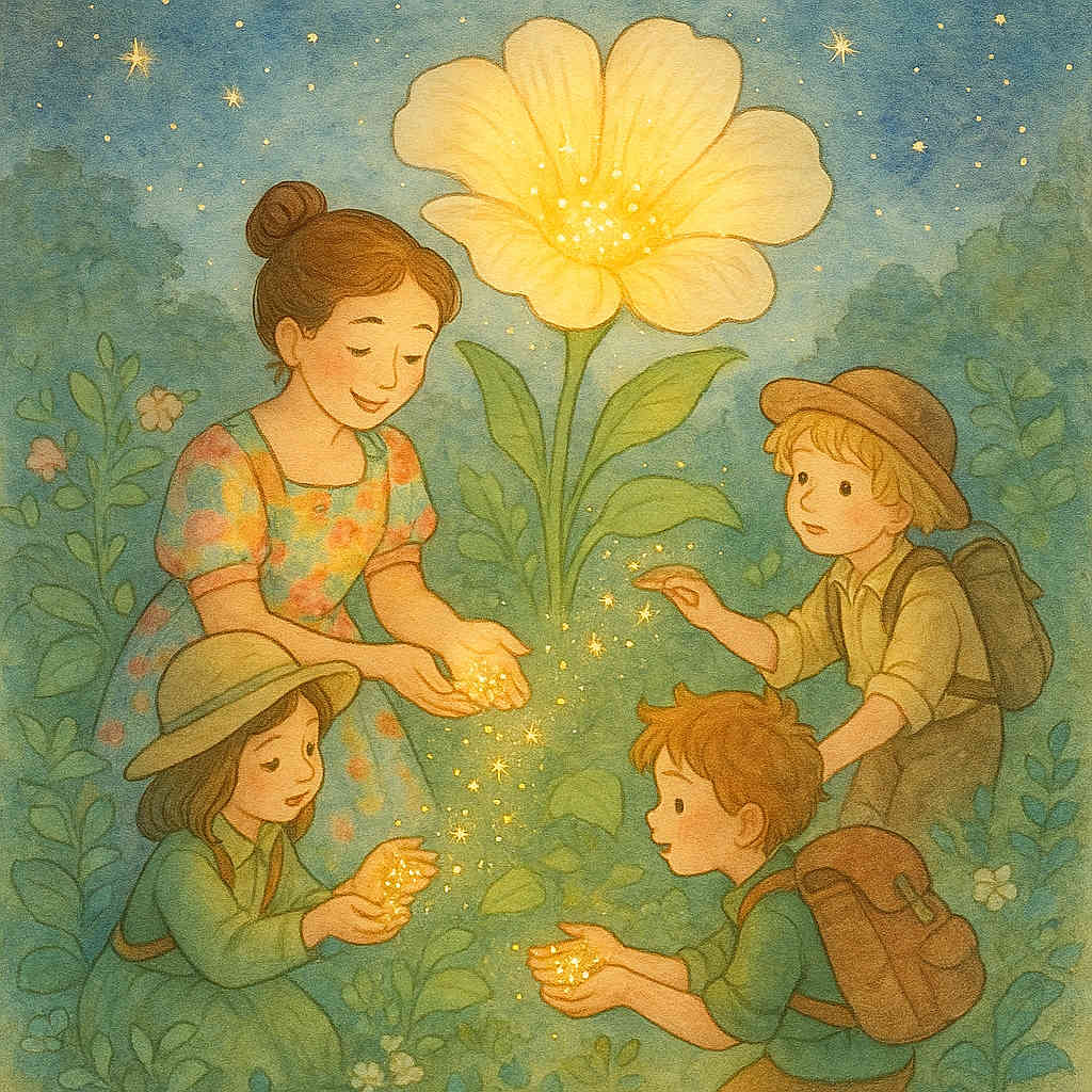 Ms. Mira and the Magic Flower