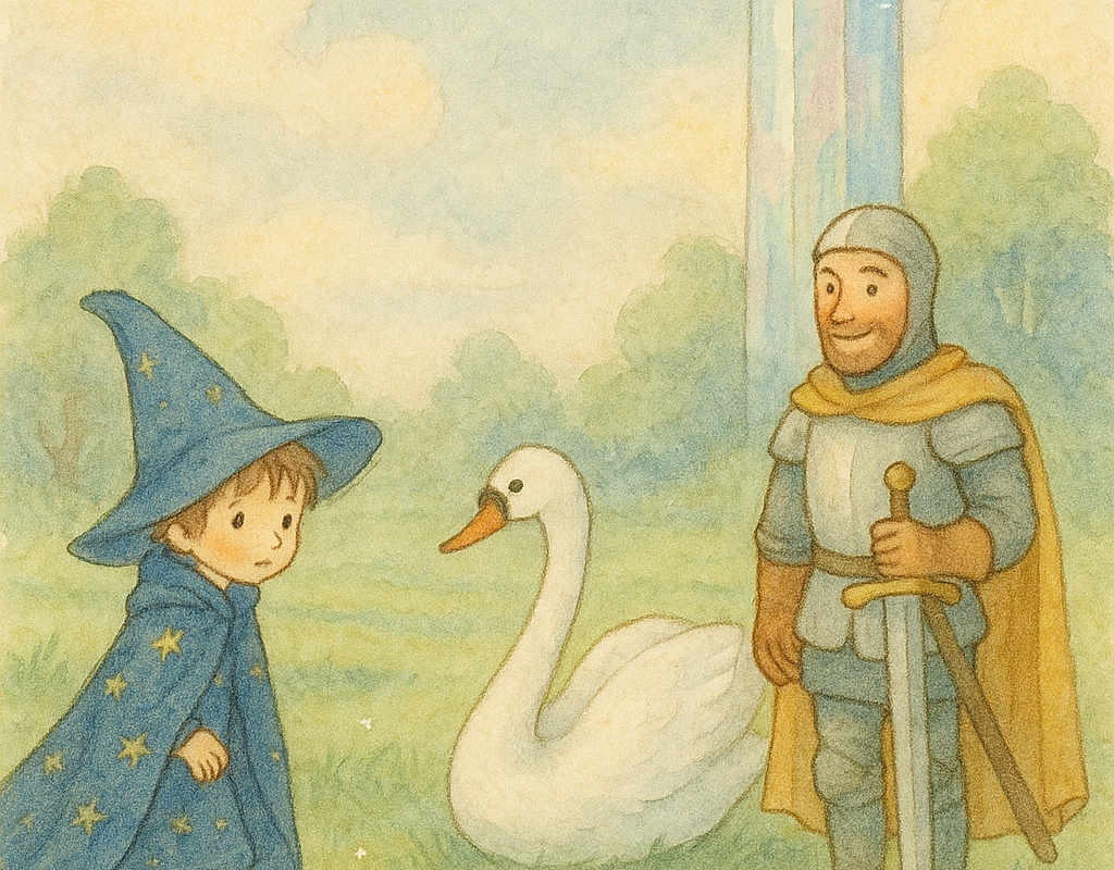 King and the Lost Wand at Crystal Spire