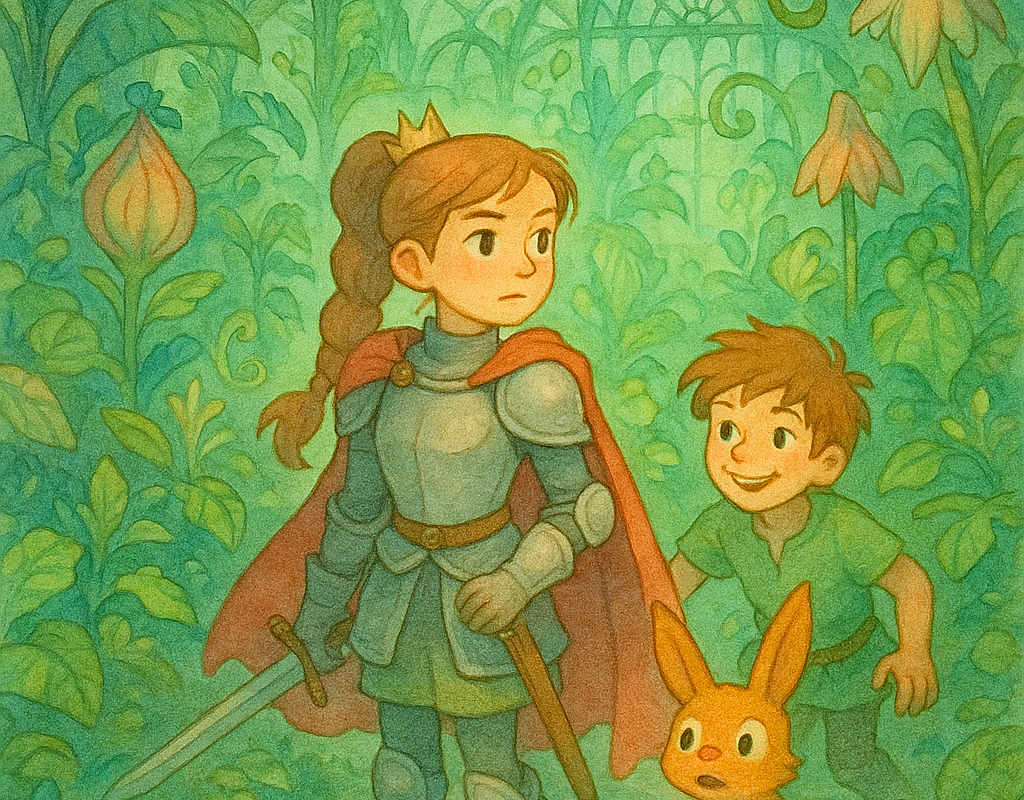 Princess Hero and the Secret of the Emerald Bloom