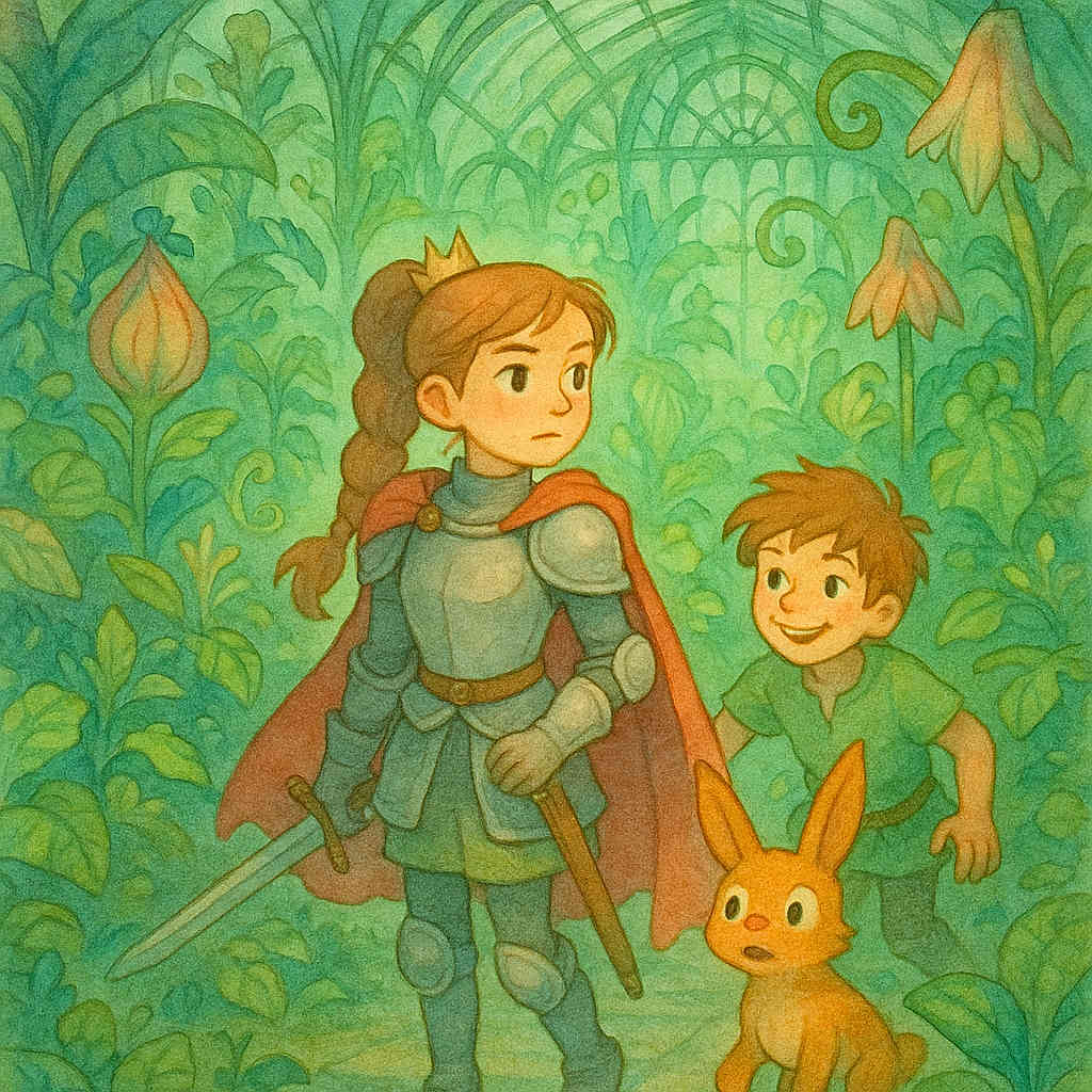 Princess Hero and the Secret of the Emerald Bloom