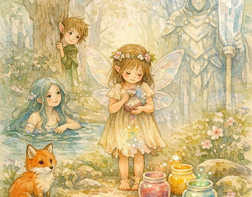 Amethyst and the Jars of Color