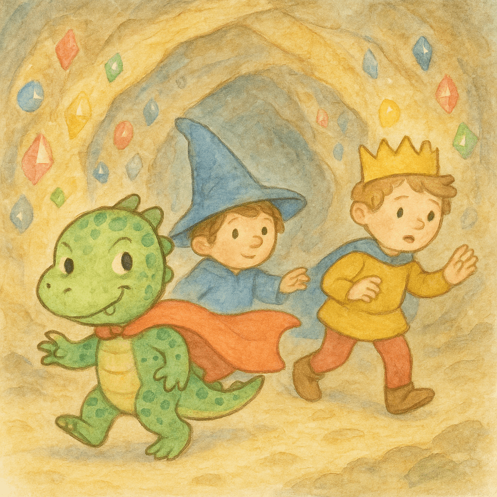 Gabriel la Tornade et le trésor de la caverne