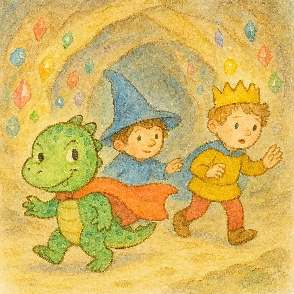 Gabriel la Tornade et le trésor de la caverne