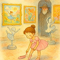 Roselie and the Magic Gallery Shoe