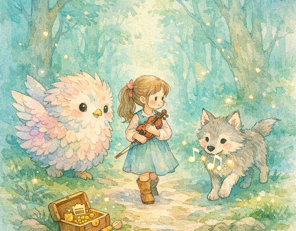 Émilija et la mélodie perdue de la Forêt éthérée