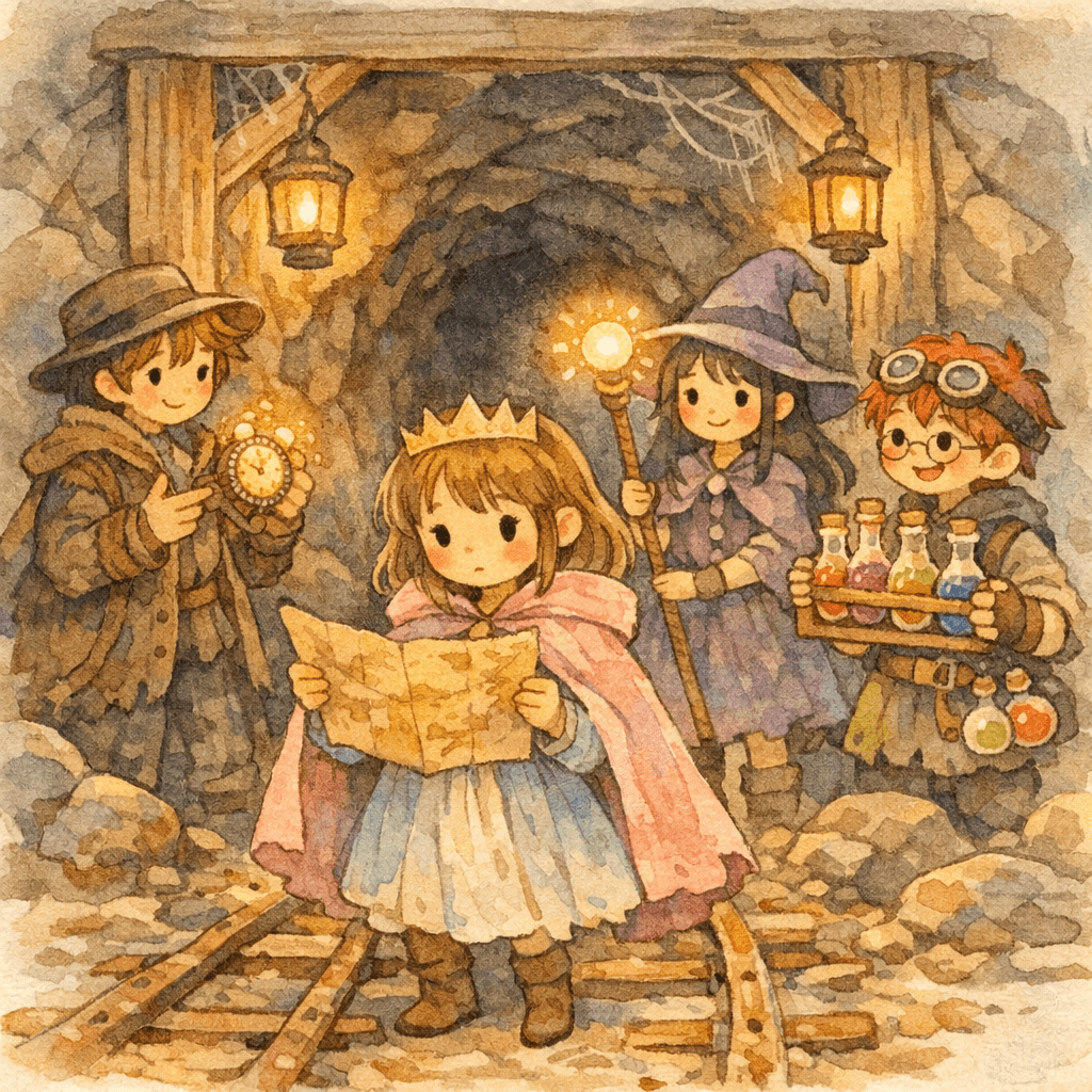 Princess Noah and the Clock Gem Mine