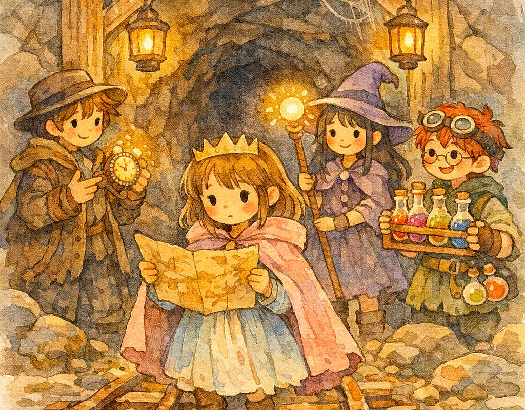 Princess Noah and the Clock Gem Mine