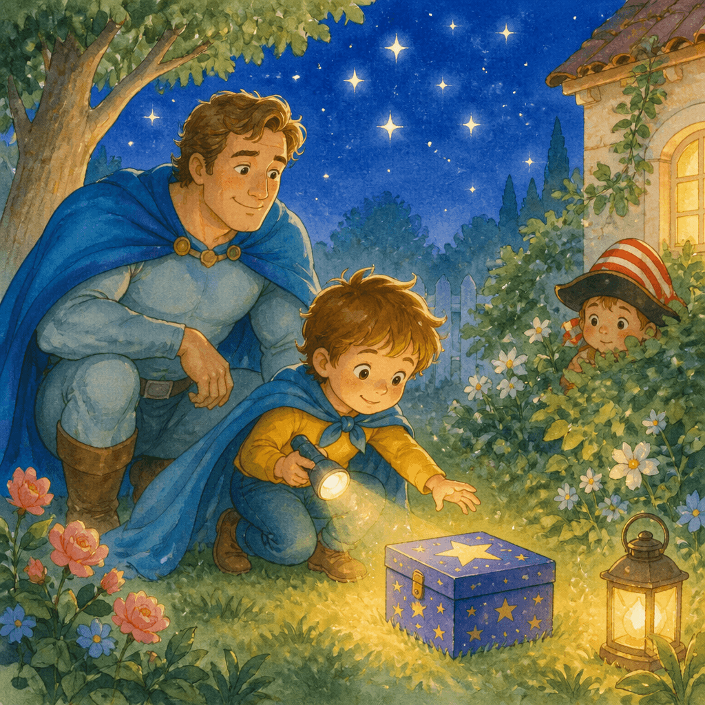 Superhero Daddy and the Star Box