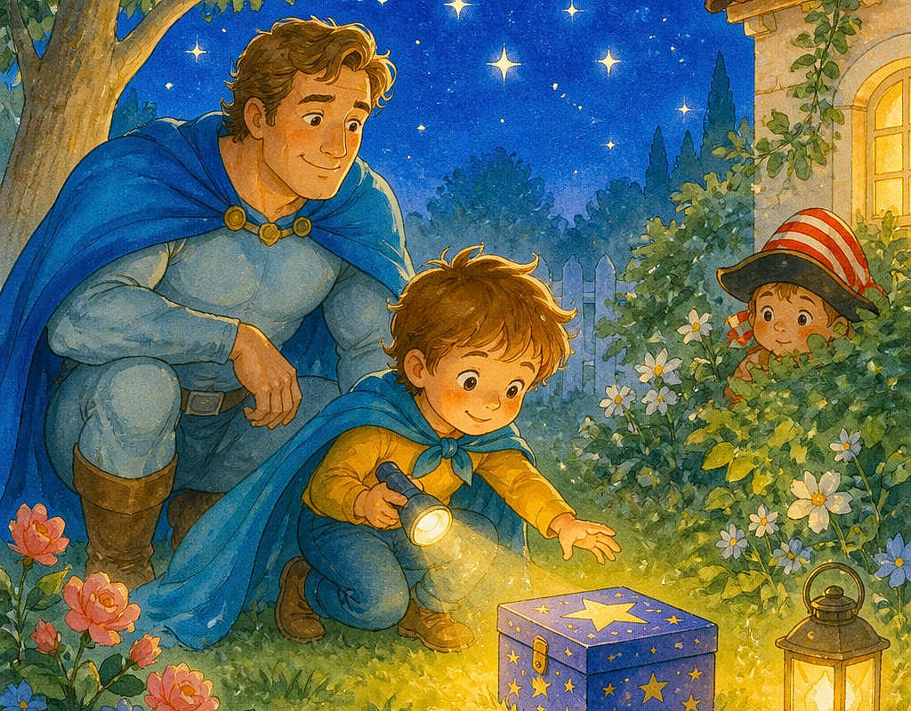 Superhero Daddy and the Star Box