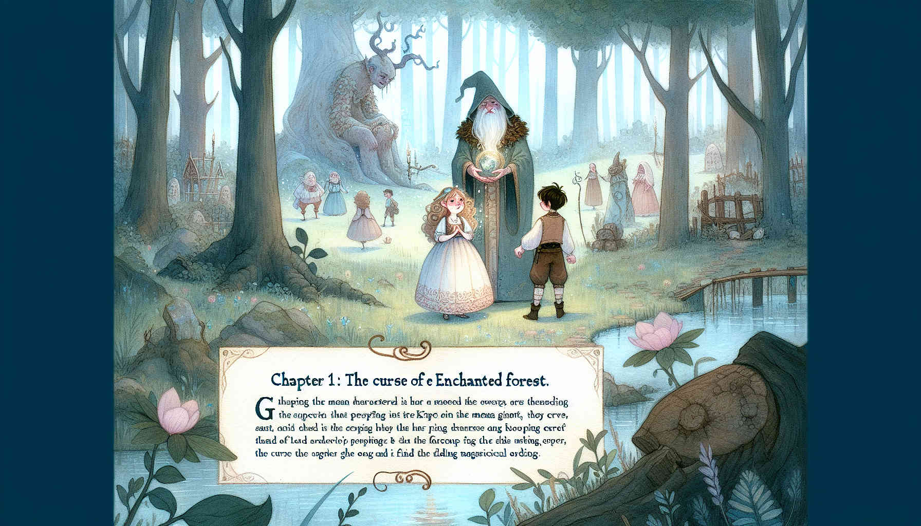 Louna et la Malédiction de la Forêt Enchantée