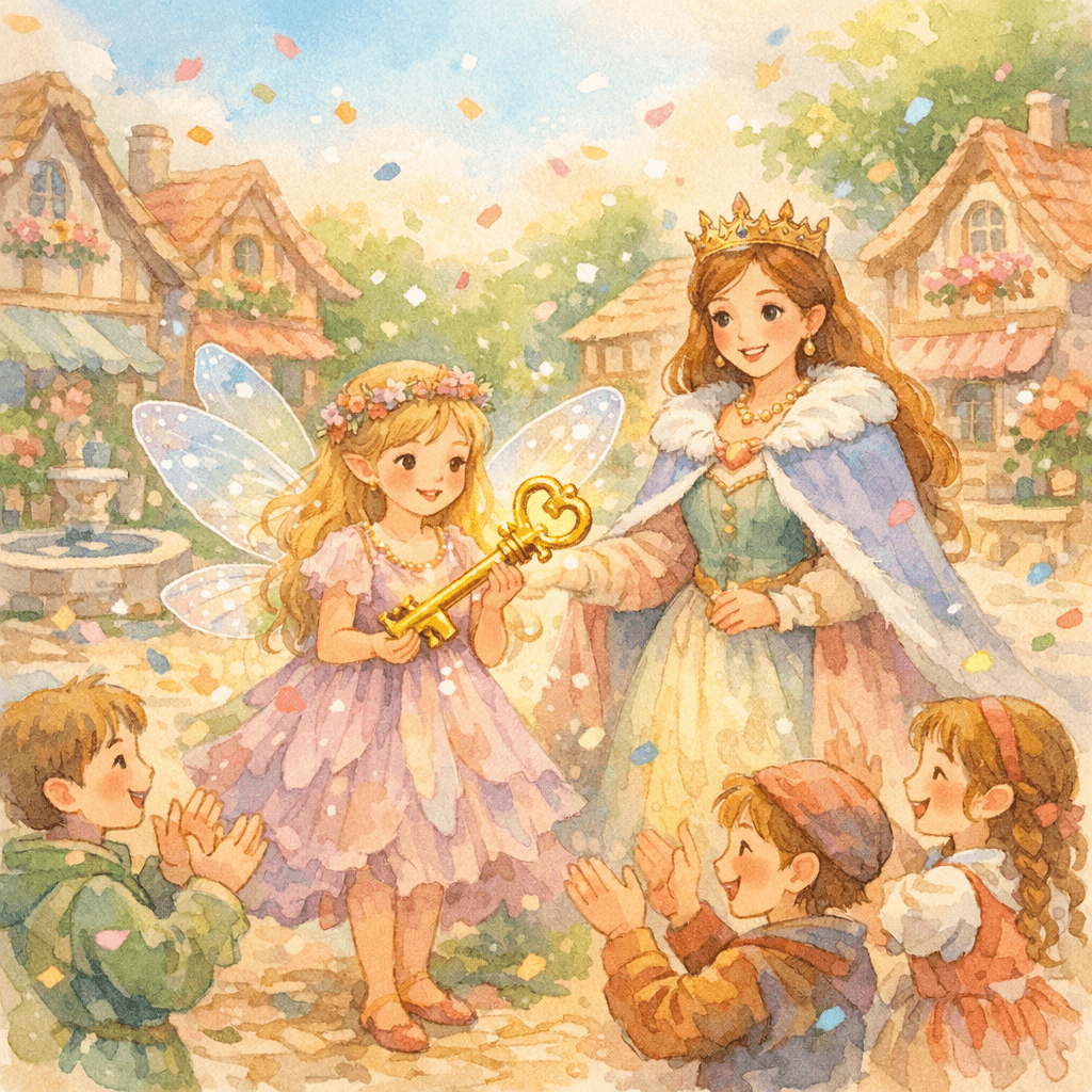 La fée Bienvenue Nawa et la clé dorée