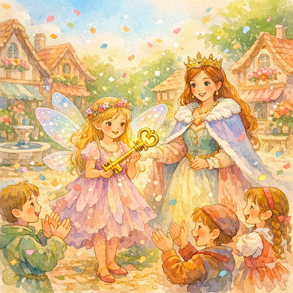 La fée Bienvenue Nawa et la clé dorée