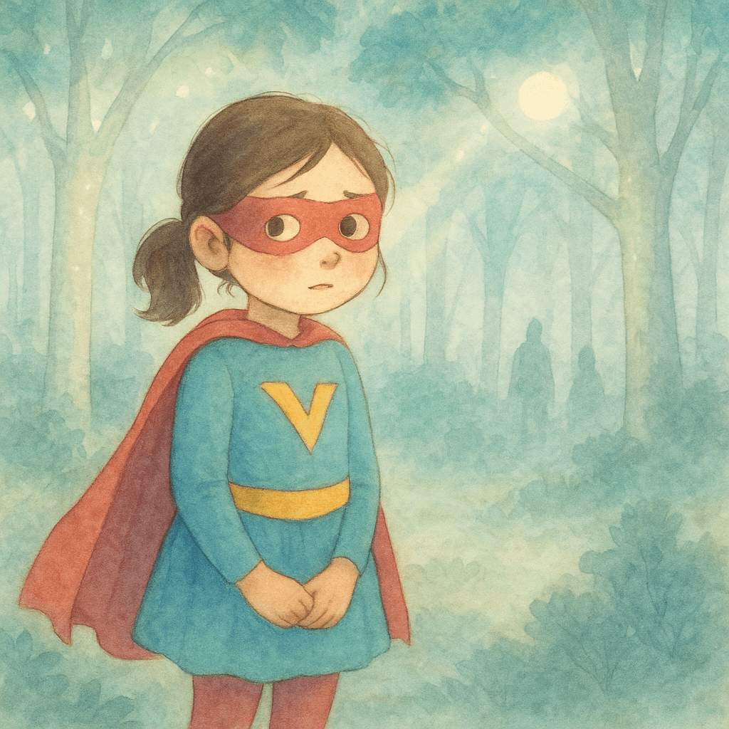 Luna la superhéroïne