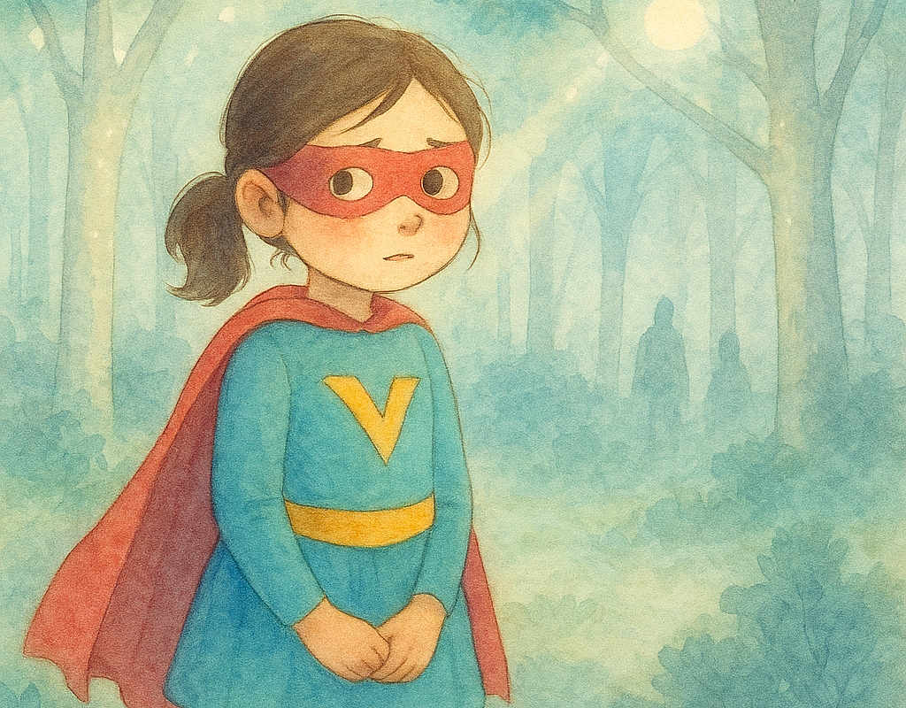 Luna la superhéroïne