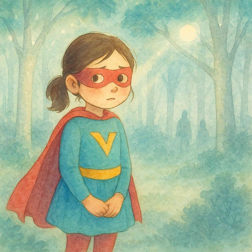 Luna la superhéroïne