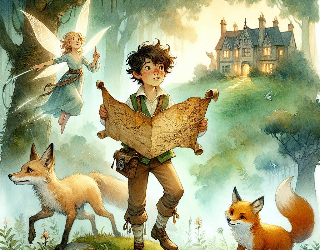 Lyam et le Mystère du Manoir Enchanté