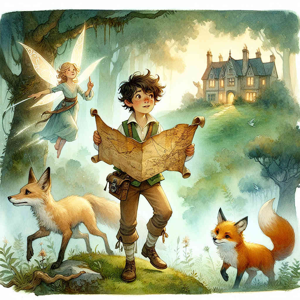 Lyam et le Mystère du Manoir Enchanté