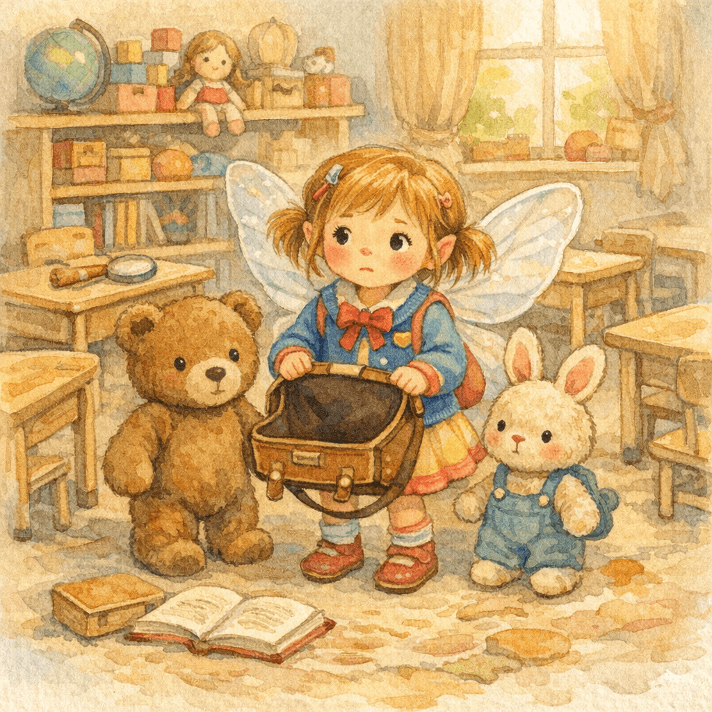 Fairy girl and the Lost Wand