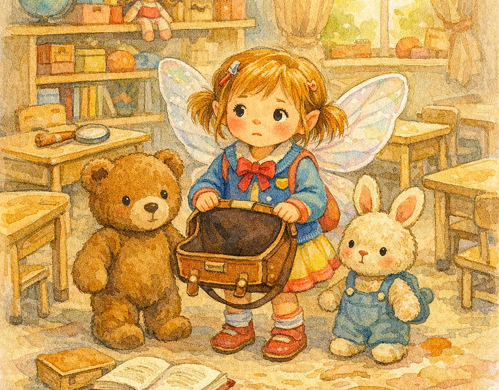 Fairy girl and the Lost Wand