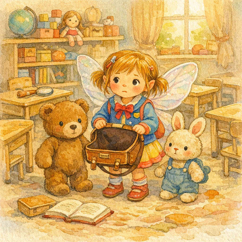 Fairy girl and the Lost Wand