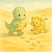 Lylio et le trésor du désert