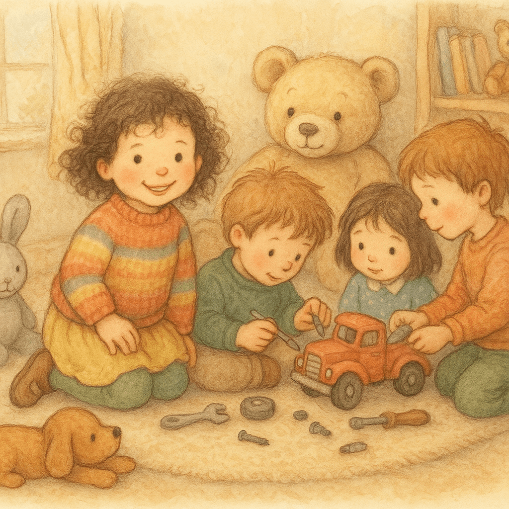 Raine and the Broken Toy Truck