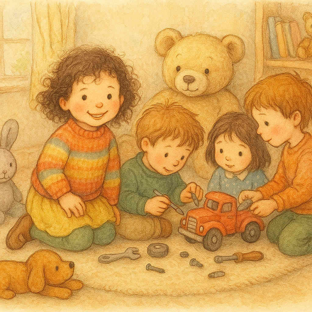 Raine and the Broken Toy Truck