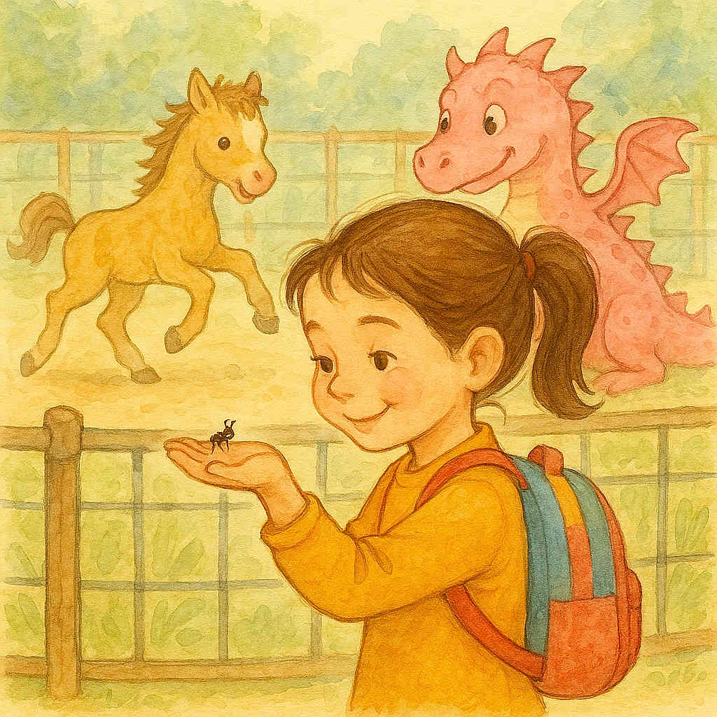 Lana et la clé dorée au zoo