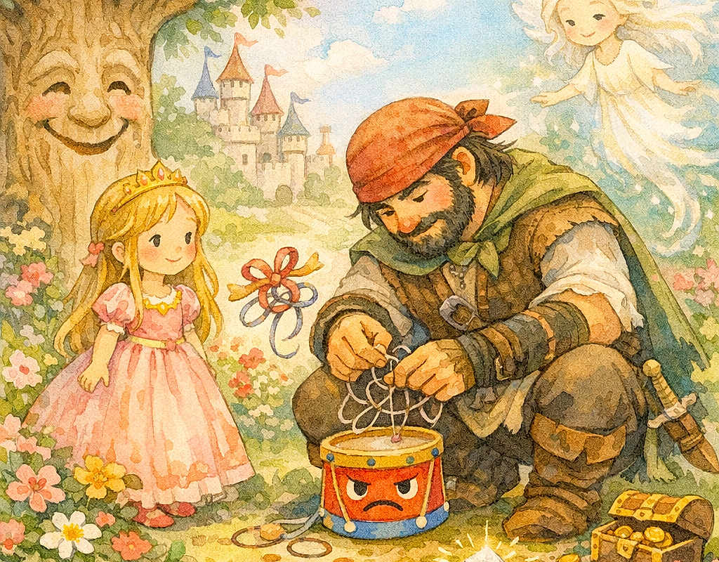 Dad Bandit and the Grumpy Toy Drum