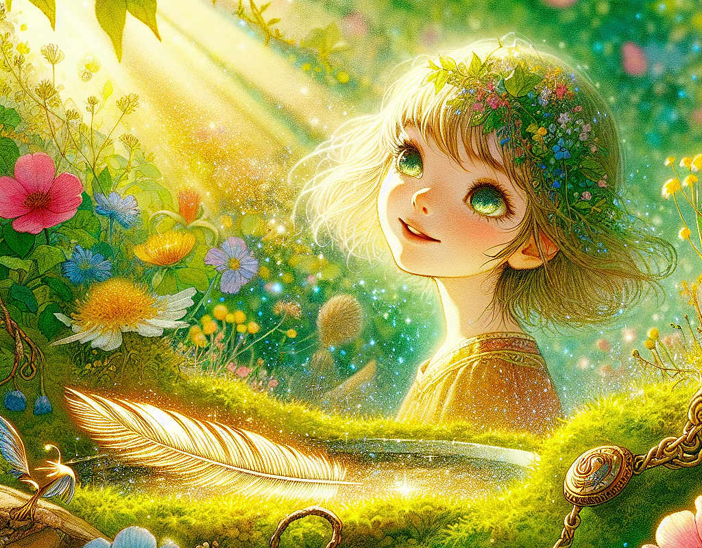 Aurora and the Golden Feather's Quest