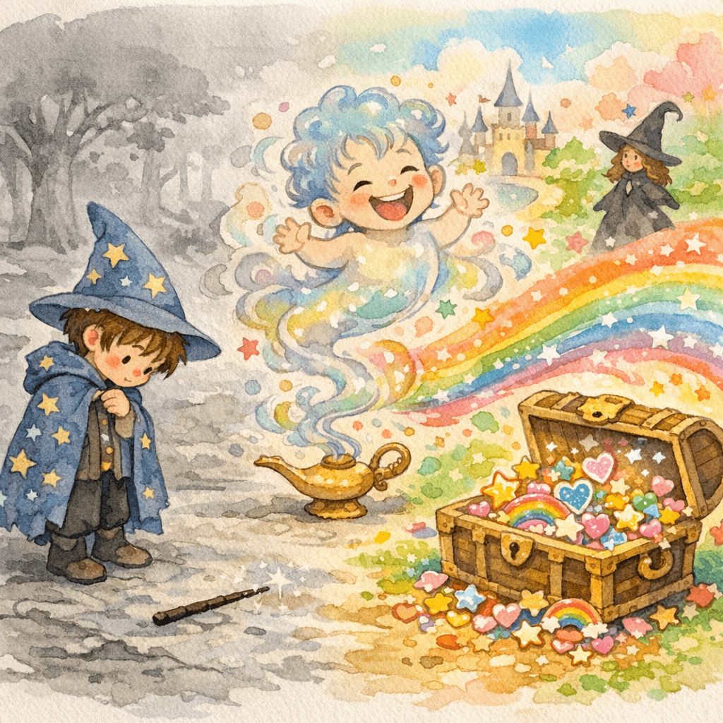 Daddy and the Sparkle Wand