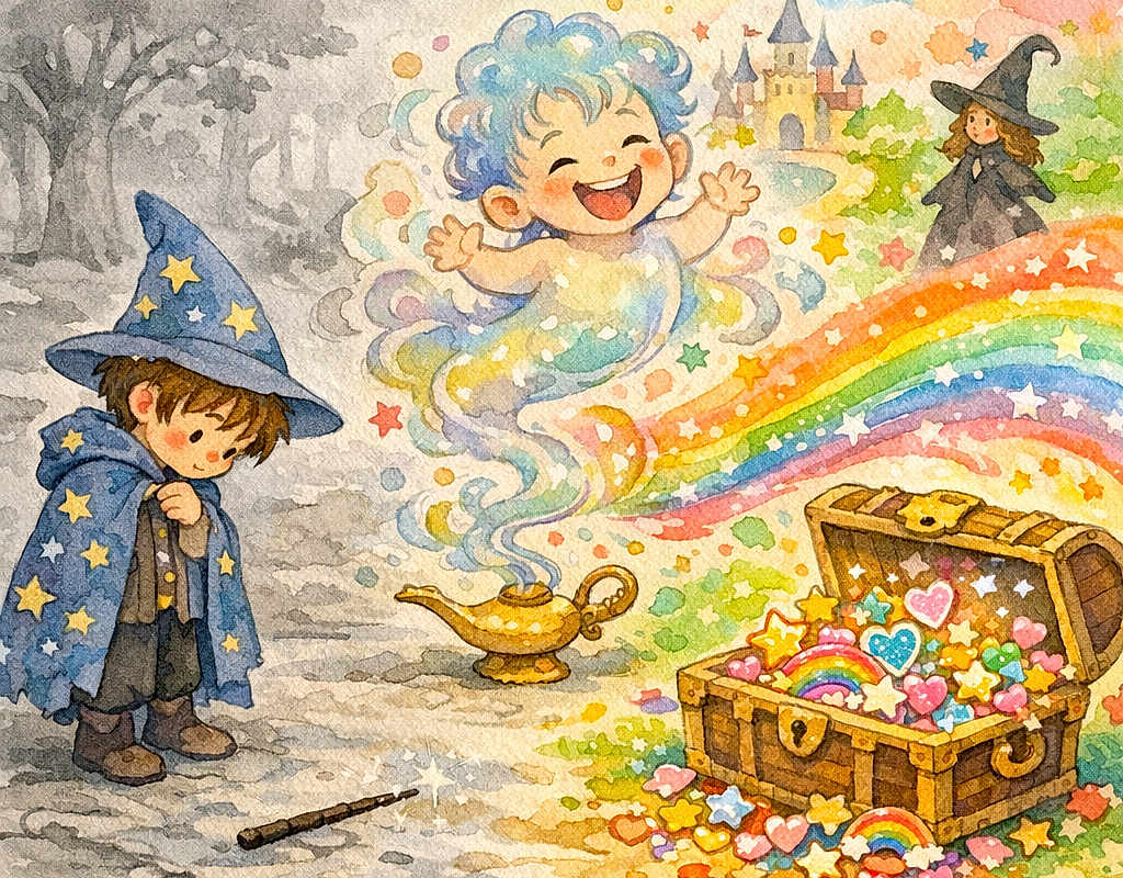Daddy and the Sparkle Wand