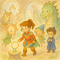 Aria et le trésor de la ménagerie magique