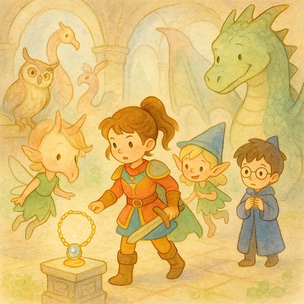 Aria et le trésor de la ménagerie magique