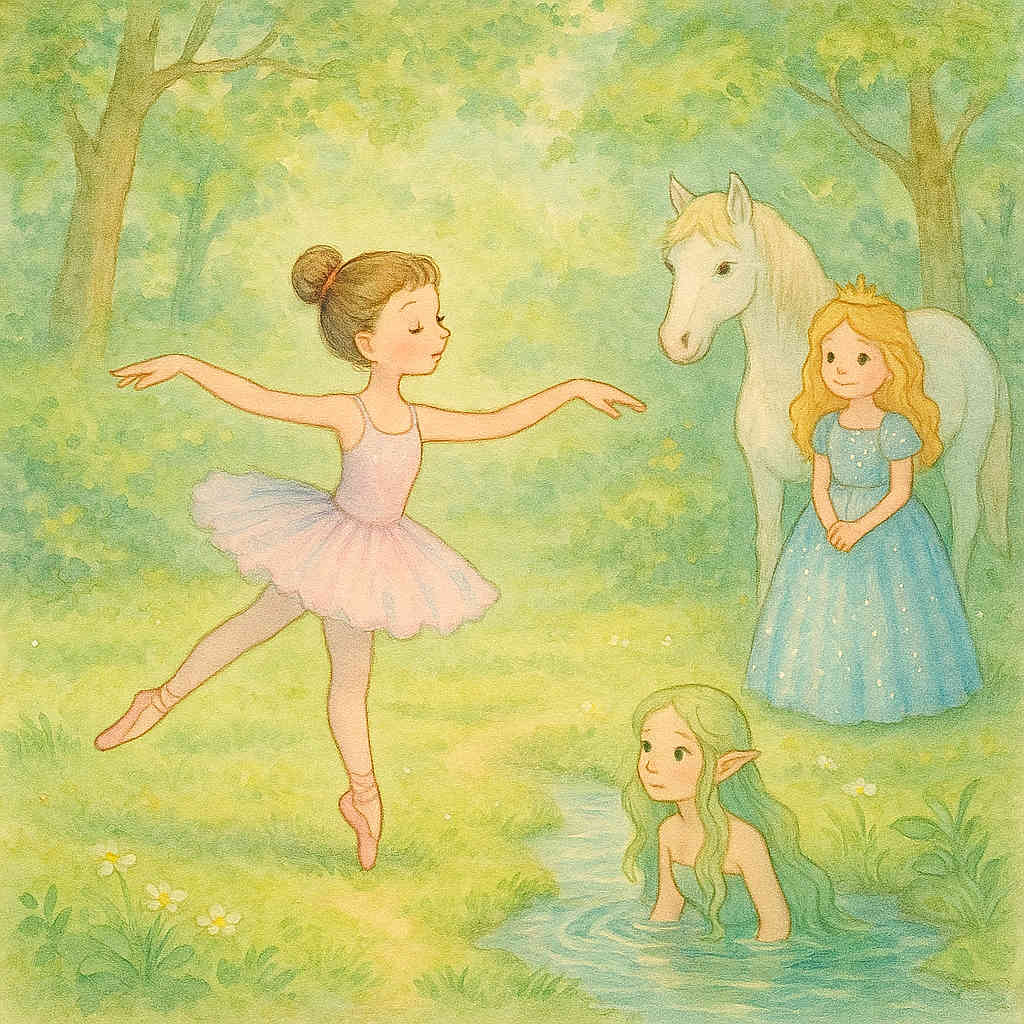 Lucie et la Danse de la Forêt Enchantée